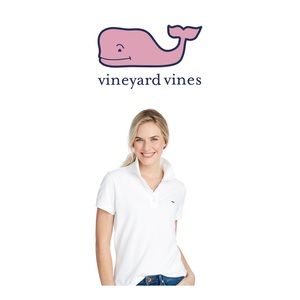 NWT Vineyard Vines Women's Short-Sleeve Pique Polo